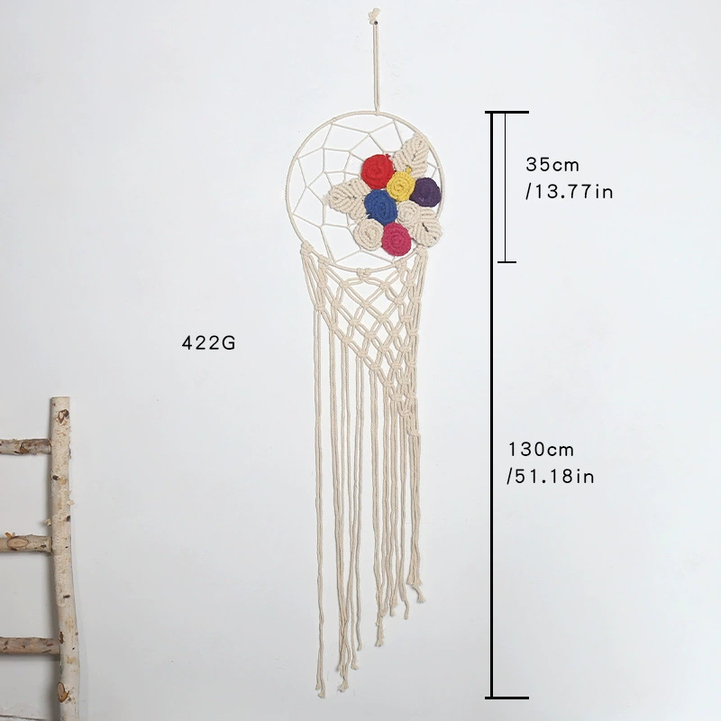 Плетёная настенная гобелен, DIY, бохо стиль
