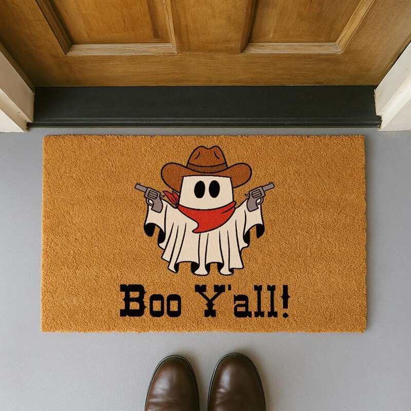 Cross-Border Hot-Selling Silk Loop Floor Mats, Halloween Dust Removal Mats, Non-Slip Entrance Door Mats, Available for Dropshipping on Amazon and Temu