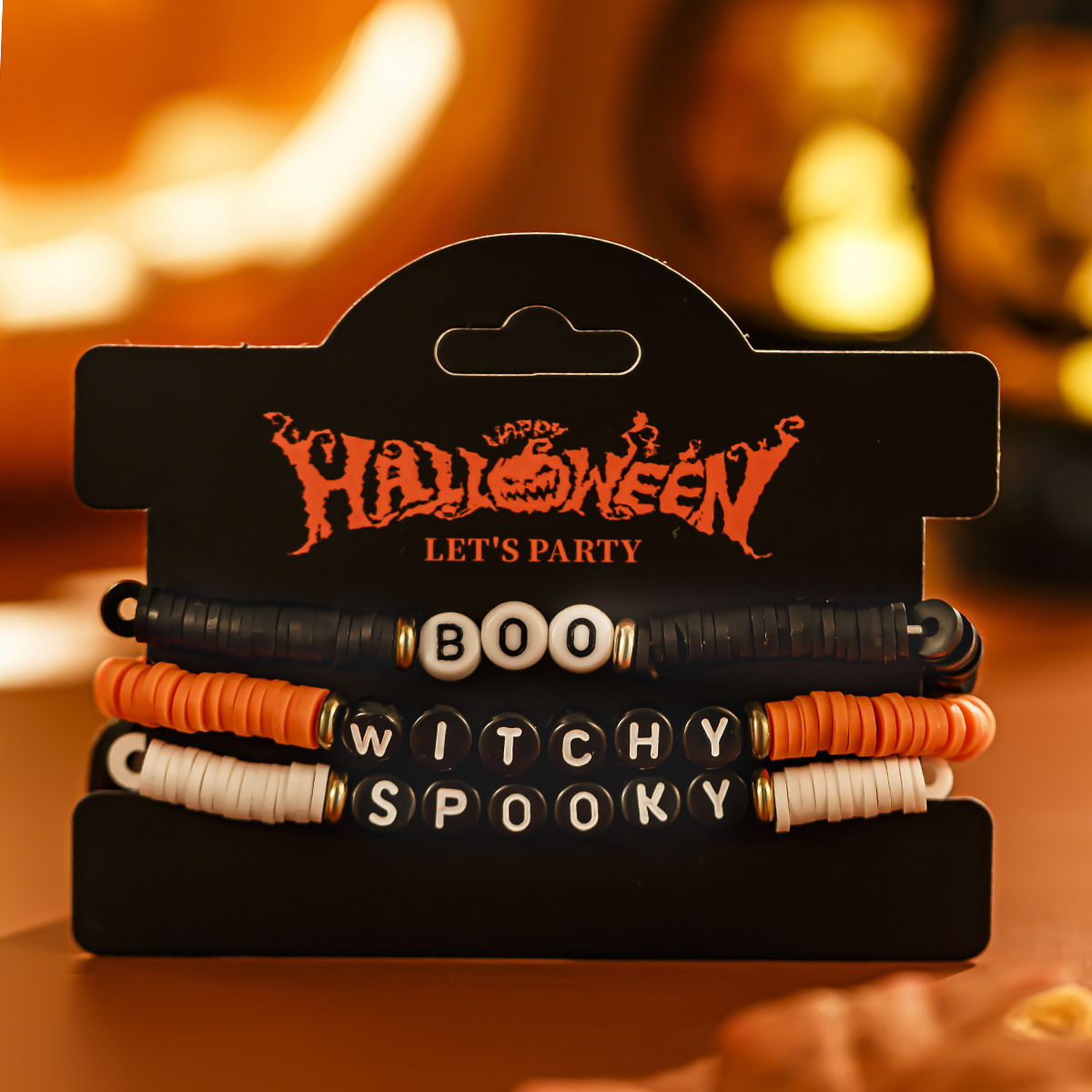 21g Weight Alloy Pendant Material Bracelets Classification CCB, Arylic, soft clay Chain Material 1 Set Quantity Festival Occasion CCB, Arylic, Alloy Material Halloween Festival Pumpkin, Bat, Ghost Pattern Women's Gender Beaded, Enamel Design Funny Style Funny Pumpkin Bat Ghost CCB Arylic Alloy Beaded Bracelets Wholesale 18