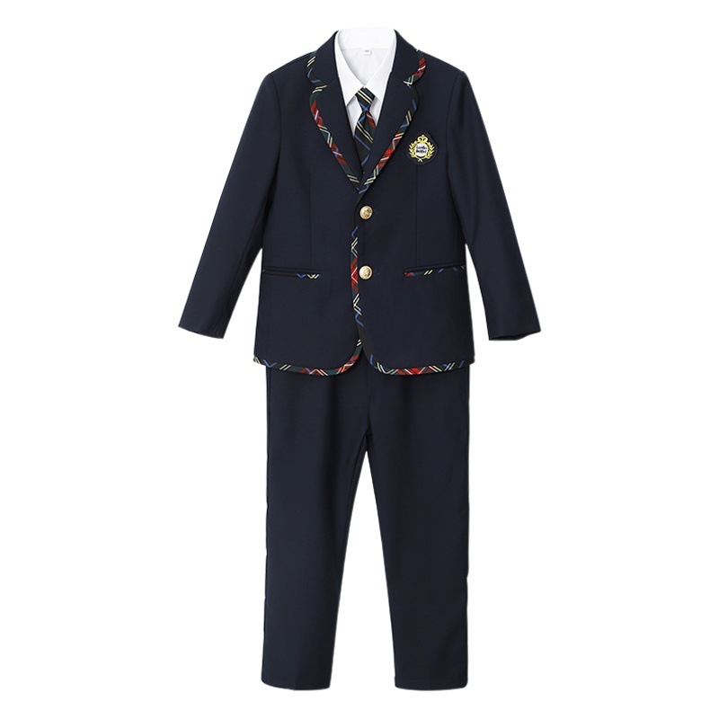 Kindergarten Garden Clothes Class Clothes Spring and Autumn Clothes Suit Children's Winter School Uniform for Primary School Students Autumn and Winter Children's Dress Suit