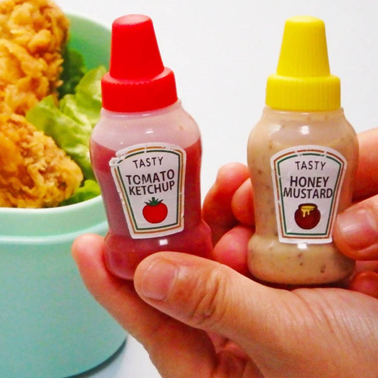 Приправа бенто японская бутылка для выжимания пластиковая сжимающая горшок для масла для рта приправа Салат Кетчуп бутылка оптом 2