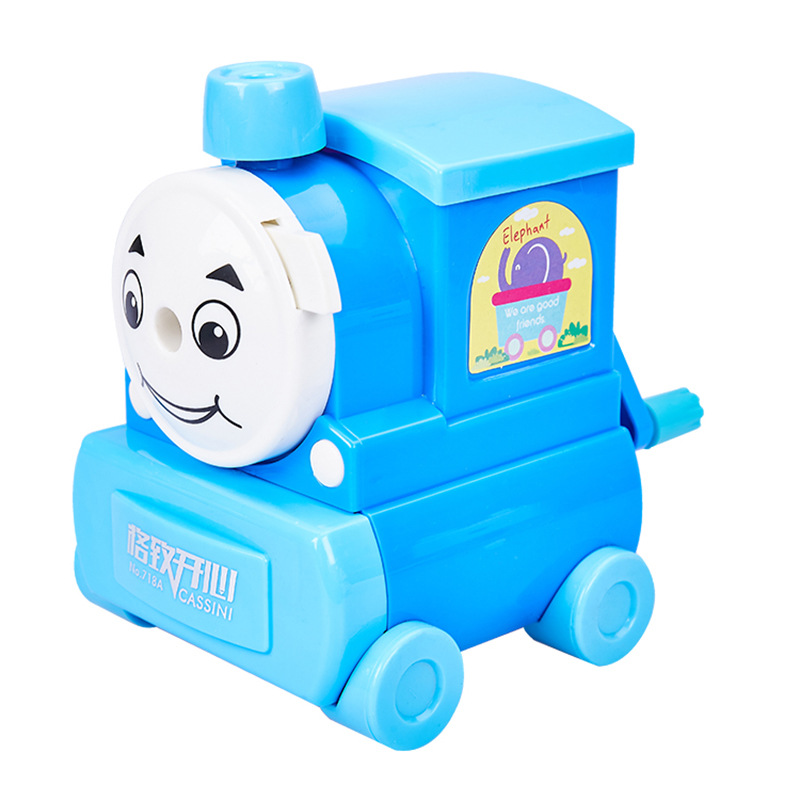 5103 Locomotora Escuela primaria Aprendizaje Papelería Sacapuntas Graduación de la escuela primaria Regalo Sacapuntas Sacapuntas Cortador grande Sacapuntas