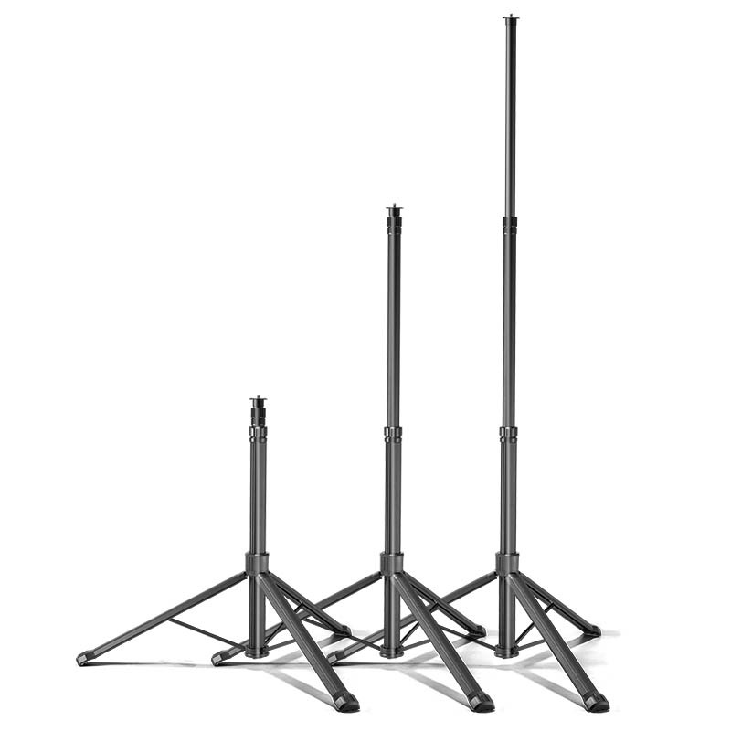 Telefono móvil de transmisión en vivo cámara selfie soporte de trípode grueso y grueso fibra de carbono aluminio antivibración trípode electrónico