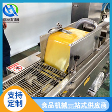 恒品600型面包涂裹黄油机器浆慕式蓝纹奶酪上浆机变频调速淋浆机