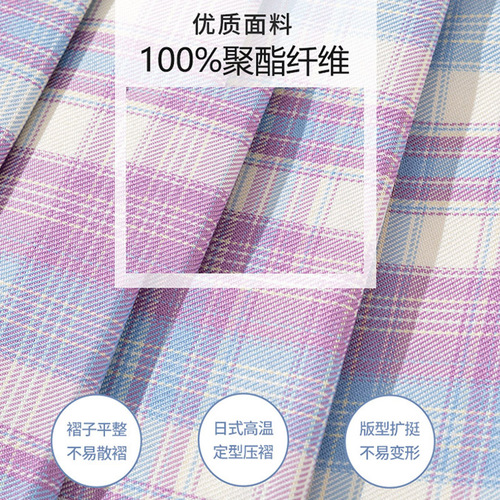 女童正版jk制服格裙儿童春装学院风半身裙百褶裙秋季裙子夏天短裙