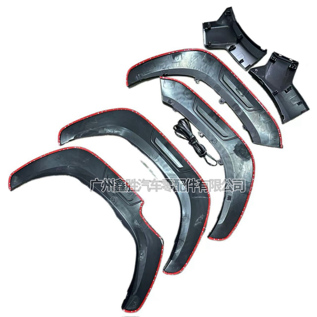 Suitable for Toyota Hilux 20-24 Rocco Front Bumper Wheel Eyebrow Wheel Eyebrow Body Wheel Eyebrow