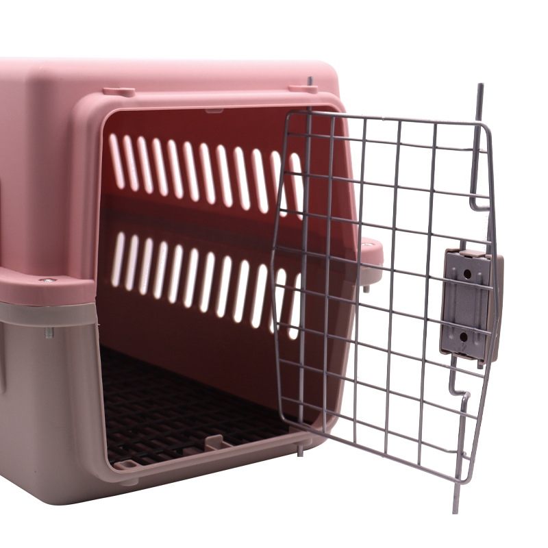 Carrier Car Pet Bag Portable Airplane Box Large Dog Cat Cage_voghion.com
