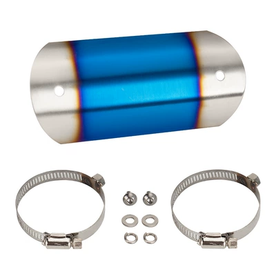 Cover Scorpio Yoshimura High Temperature – Motorcycle exhaust pipe - burnt-blue