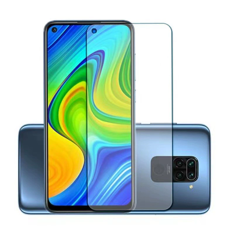 Подходит для Xiaomi Redmi 10x, полноэкранная закаленная пленка, противоударная синему свету, взрывобезопасная, с высоким разрешением для распознавания отпечатков пальцев, наклейки для мобильных телефонов Redmi