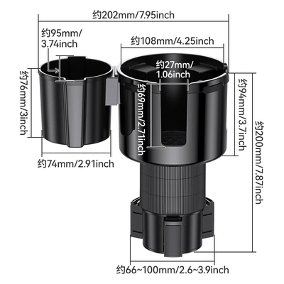 Rack, In-Car Beverage Holder, Car cup holder/beverage holder