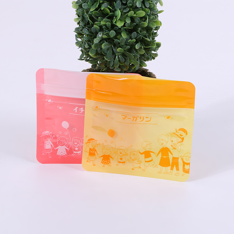 彩印食品包装袋 创意透明三边封包装袋 塑料密封包装复合袋厂家