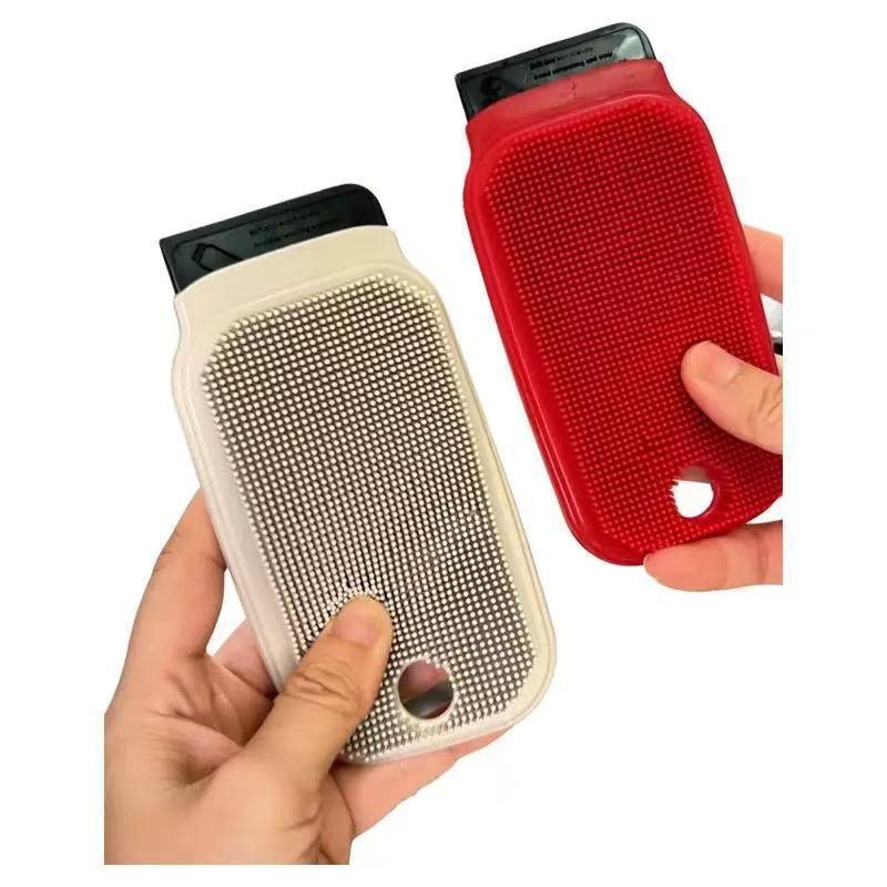 Multifunctional Fruit and Vegetable Cleaning Brush for Home Use, Kitchen Plate Cleaning Brush, Other Waterproof Material Brushes for Home Use, Easy to Use Multifunctional Fruit and Vegetable Cleaning Brush for Home Use, Kitchen Plate Cleaning Brush, Other Waterproof Material Brushes for Home Use, Easy to Use
