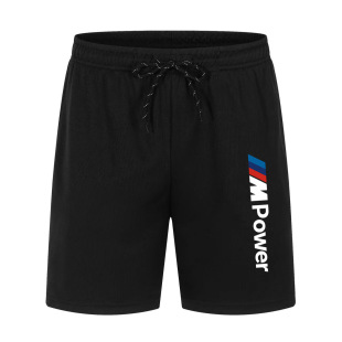 Summer Beach Pants Men's Foreign Trade Cross-border Sports Casual Printed Five-point Pants AliExpress Large Size Trendy Brand Five-point Pants