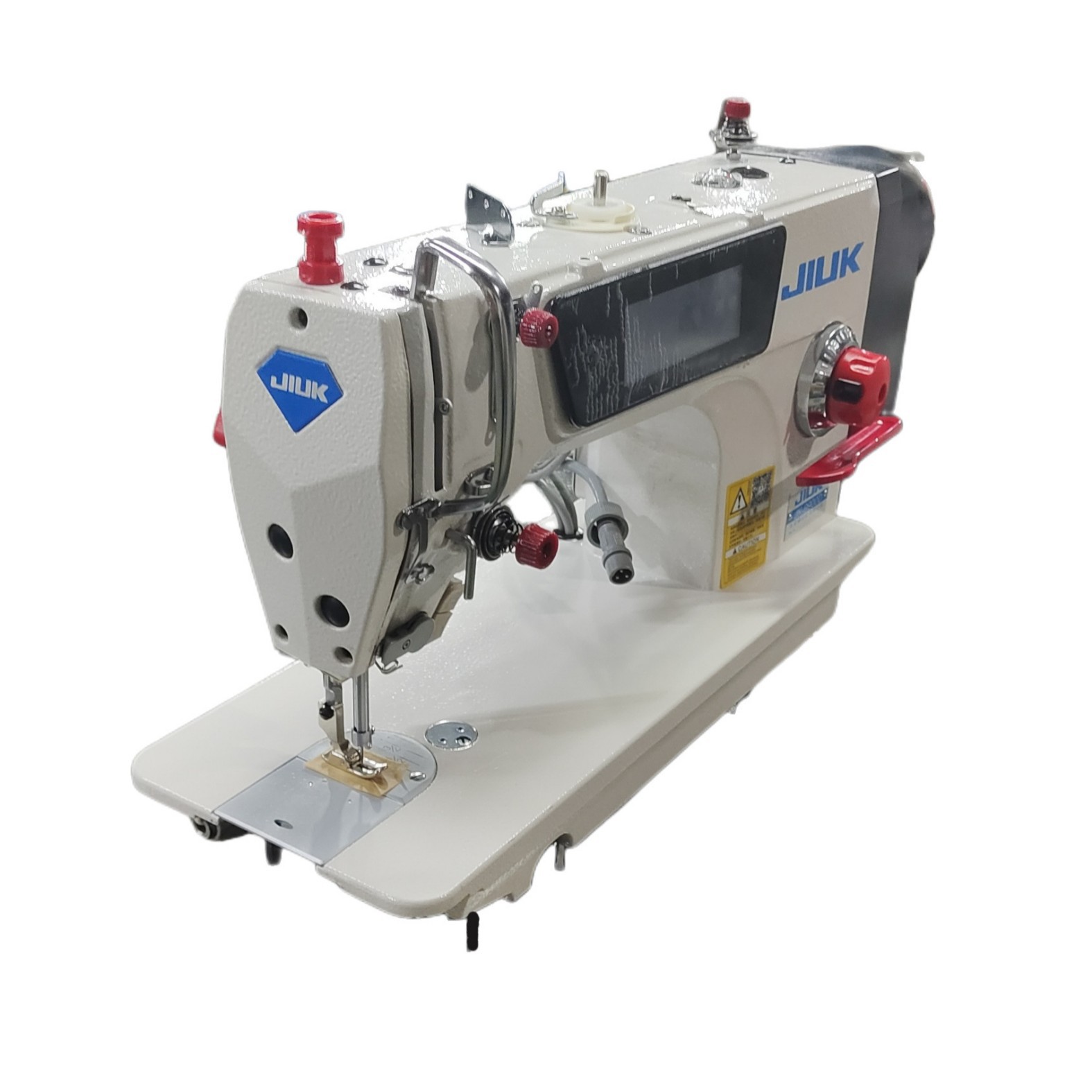 JK nueva máquina de coser industrial totalmente automática de cama plana para computadora, máquina de coser plana automática, máquina de coser eléctrica multifuncional para uso doméstico.