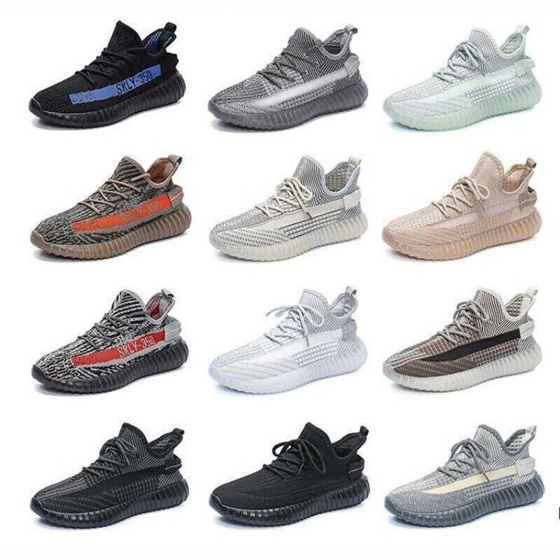 New 350 Coconut Shoes for Men, Ultra-Soft Jelly Casual Sneakers for Women, Fly-Knit Running Shoes, Versatile Trendy Couple Style