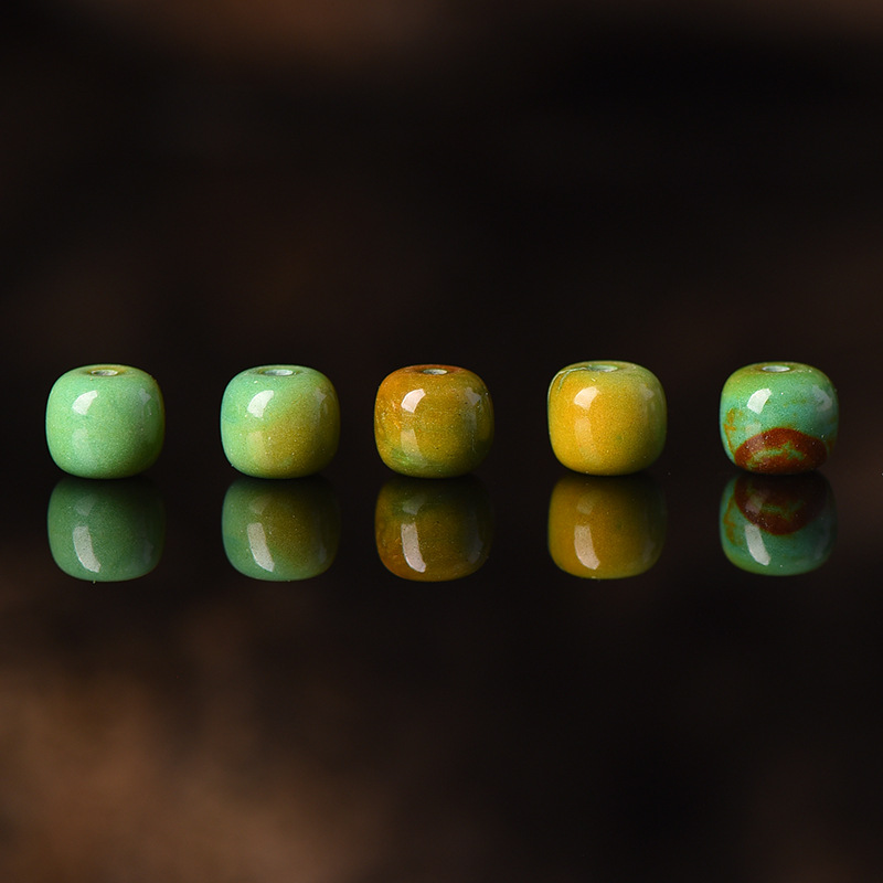 Organic turquoise natural ore