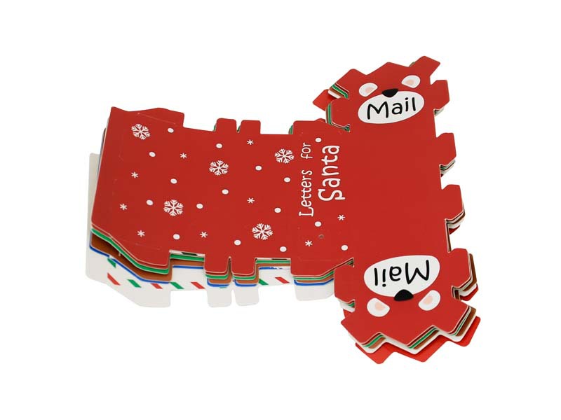 12g Weight Candy box Event & Party Supplies 1 Piece Quantity Wedding, Party Occasion Christmas Festival Santa Claus, Letter, Snowflake Pattern Christmas Santa Claus Letter Snowflake Wedding Party Candy Box 1