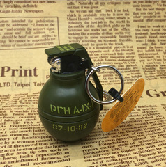 ZL801掛件砂輪打火機砂輪明火可充氣 新奇創意手雷打火機專批