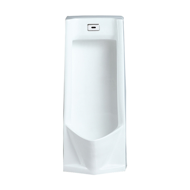 urinario de cerámica de piso para hombre, urinador de inducción automática de drenaje de orina, urinador de la escuela doméstica