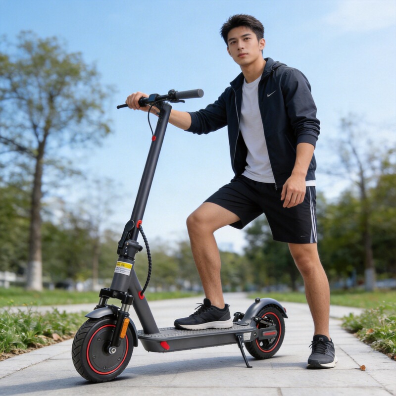 New foreign trade millet upgraded 8.5 inch electric scooter folding mini electric car portable pedal