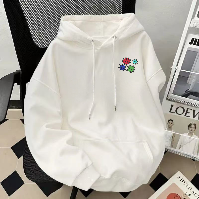 Bomos 2025 New Hooded Sweatshirt Men's Niche Casual Versatile Lazy Loose Spring & Fall New Hooded Sweatshirt Bomos 2025 New Hooded Sweatshirt Men's Niche Casual Versatile Lazy Loose Spring & Fall New Hooded Sweatshirt