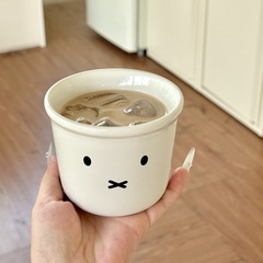 秋冬季卡通陶瓷杯ins风马克杯家用冷萃杯早餐女生陶瓷杯咖啡杯子