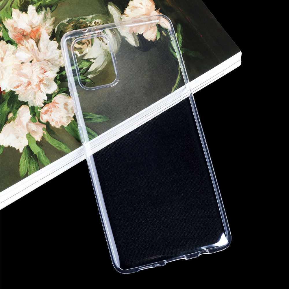 适用于三星 Samsung Galaxy A51全透明手机壳TPU素材A52 包边软壳