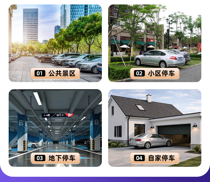 National Standard Operation Version 7Kw Car Charging Station for Residential Areas with 7-Port Charging Gun Head for New Energy Electric Vehicles