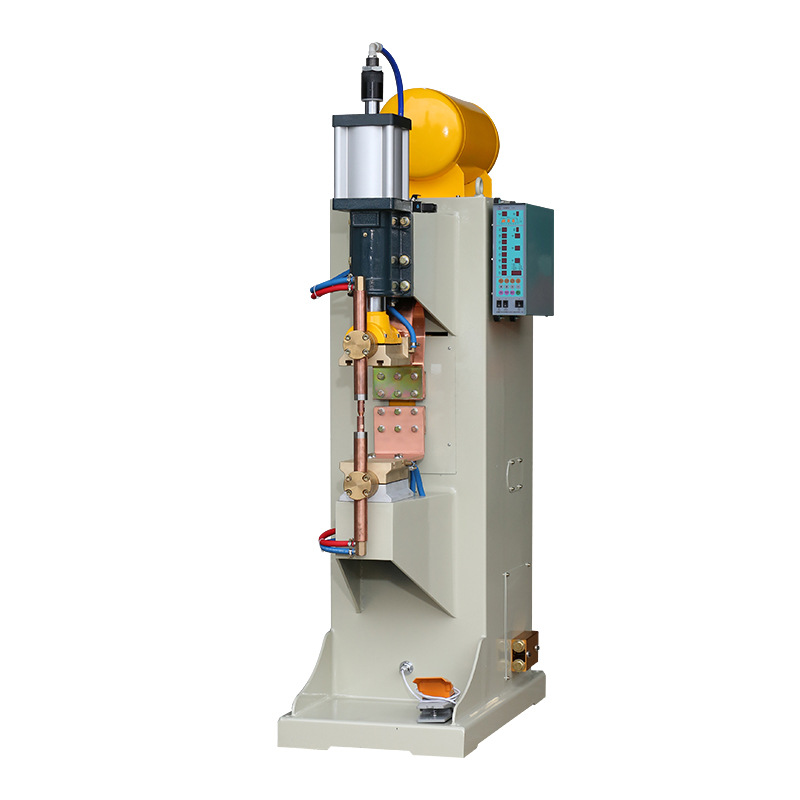 Máquina de soldadura por puntos de frecuencia de potencia efectiva DTN-200KVA soldadura de resistencia neumática de acero inoxidable sin costura AC máquina de soldadura táctil máquina de soldadura convexa
