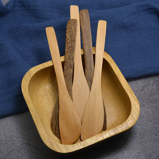 Mud Moxibustion Hot Moxibustion Cream Dumpling Wooden Masked Stick Stirring Stick Apply Medicine Stick Wooden Scraper Tool Stick Beauty Salon Film Adjustment