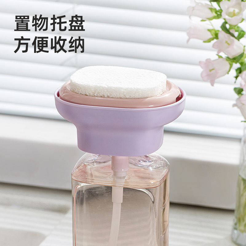 洗洁精按压瓶厨房水槽皂液盒洗碗液按压器百洁布碗刷液盒压神器|undefined