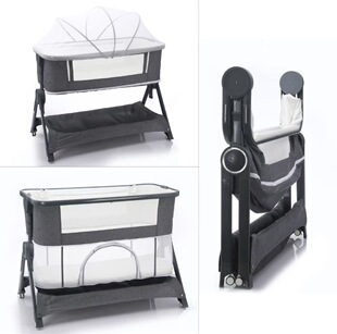 Crib Foldable Baby Portable Mobile Newborn Splicing Large Bed Warm Small Apartment