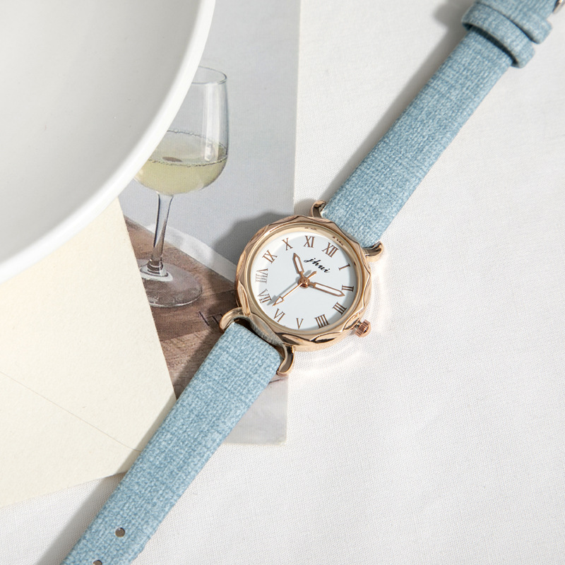 Quartz Movement Casual Solid Color Quartz Women's Watches