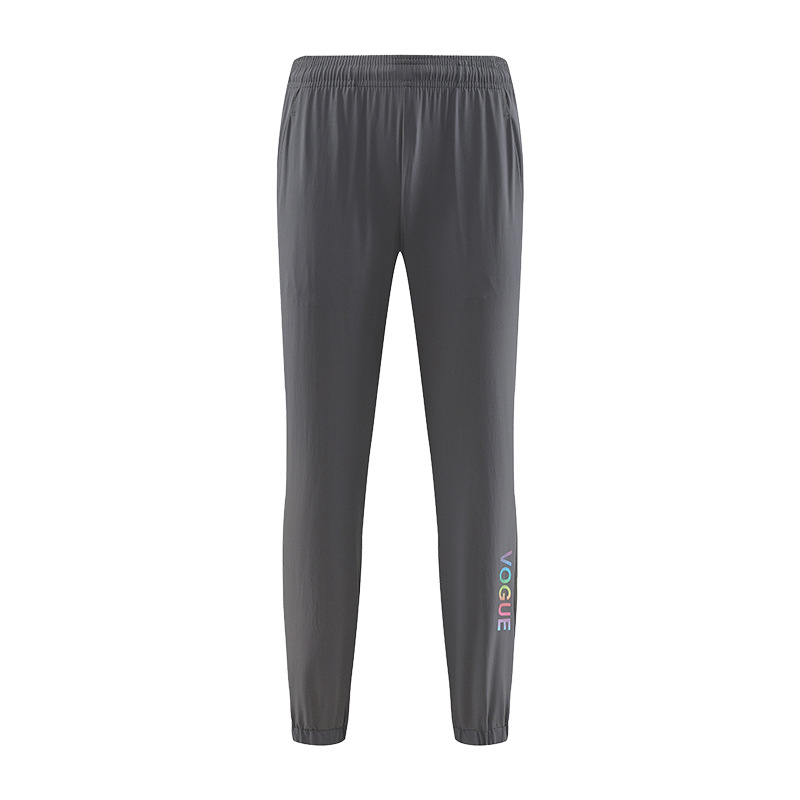 Verano nuevos pantalones atados al tobillo pantalones de secado rápido de las mujeres pantalones ligeros sueltos transpirables Pantalones deportivos fitness pantalones casuales Deportes