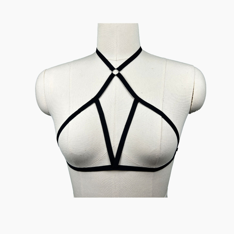 Cross-border source underwear strap sexy fashion bra AliExpress European and American style explosion deep V top jewelry hanging neck Cross-border source underwear strap sexy fashion bra AliExpress European and American style explosion deep V top jewelry hanging neck