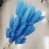 A bunch of Deep Sky Blue Rabbit Tail is about 60 pieces