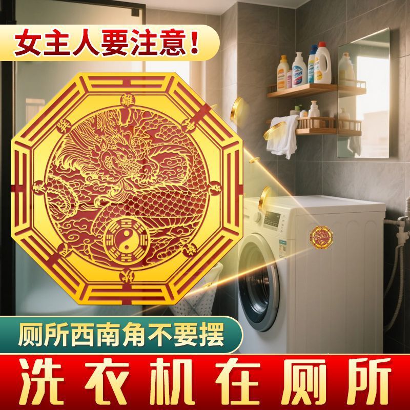 专解洗衣机在厕所西南东南青龙五行提高女主运势人财两旺|undefined
