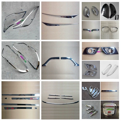 and Rear Window Light Covers, Şüşə kənarı xromları/moldingləri