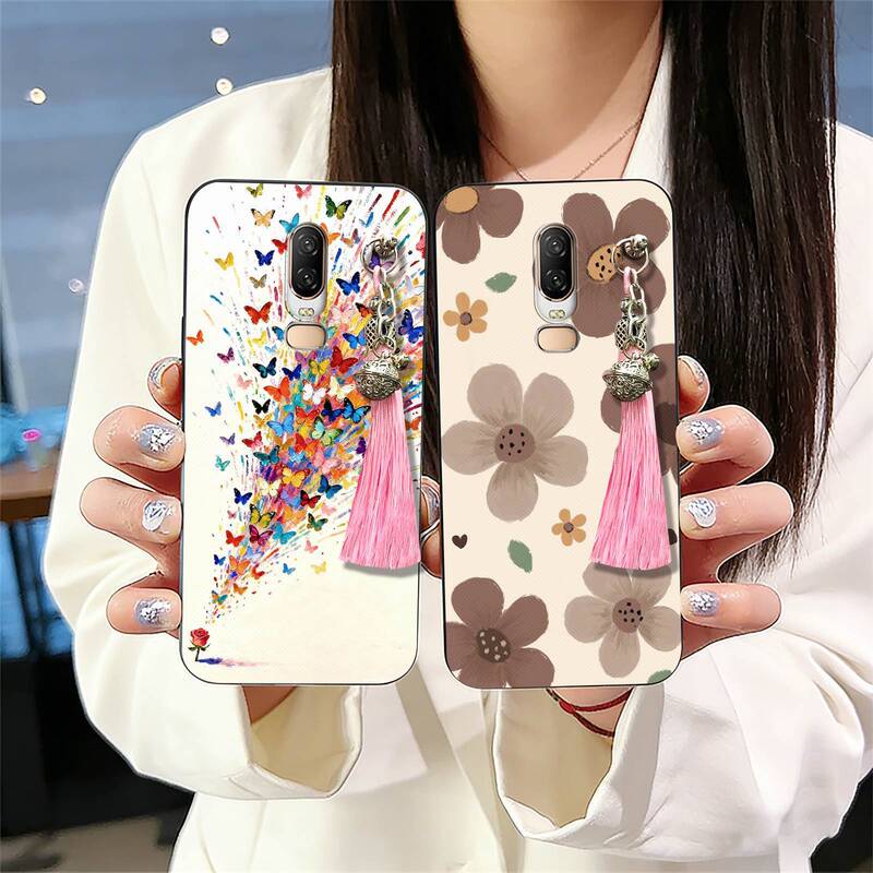 Suitable for OnePlus phone case, women's version, simple ancient style soft case, retro cute, dustproof, with tassels, cartoon trendy, heat dissipating Suitable for OnePlus phone case, women's version, simple ancient style soft case, retro cute, dustproof, with tassels, cartoon trendy, heat dissipating