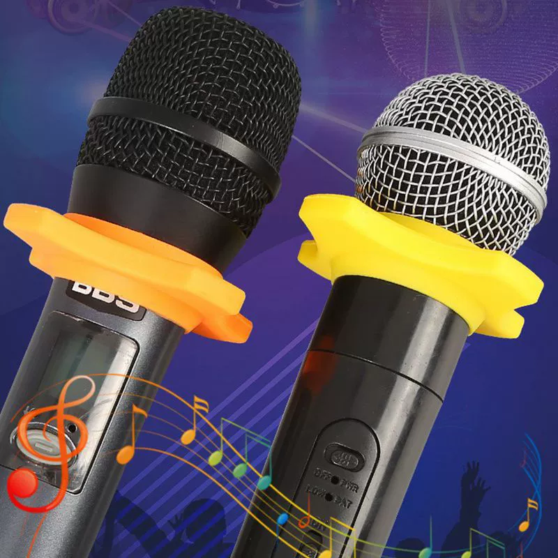 Четырехугловое противоударное кольцо для микрофона, противоскользящее кольцо, KTV, мягкая резиновая защита, противоударное кольцо, средний рукав, хвостовой рукав, производитель