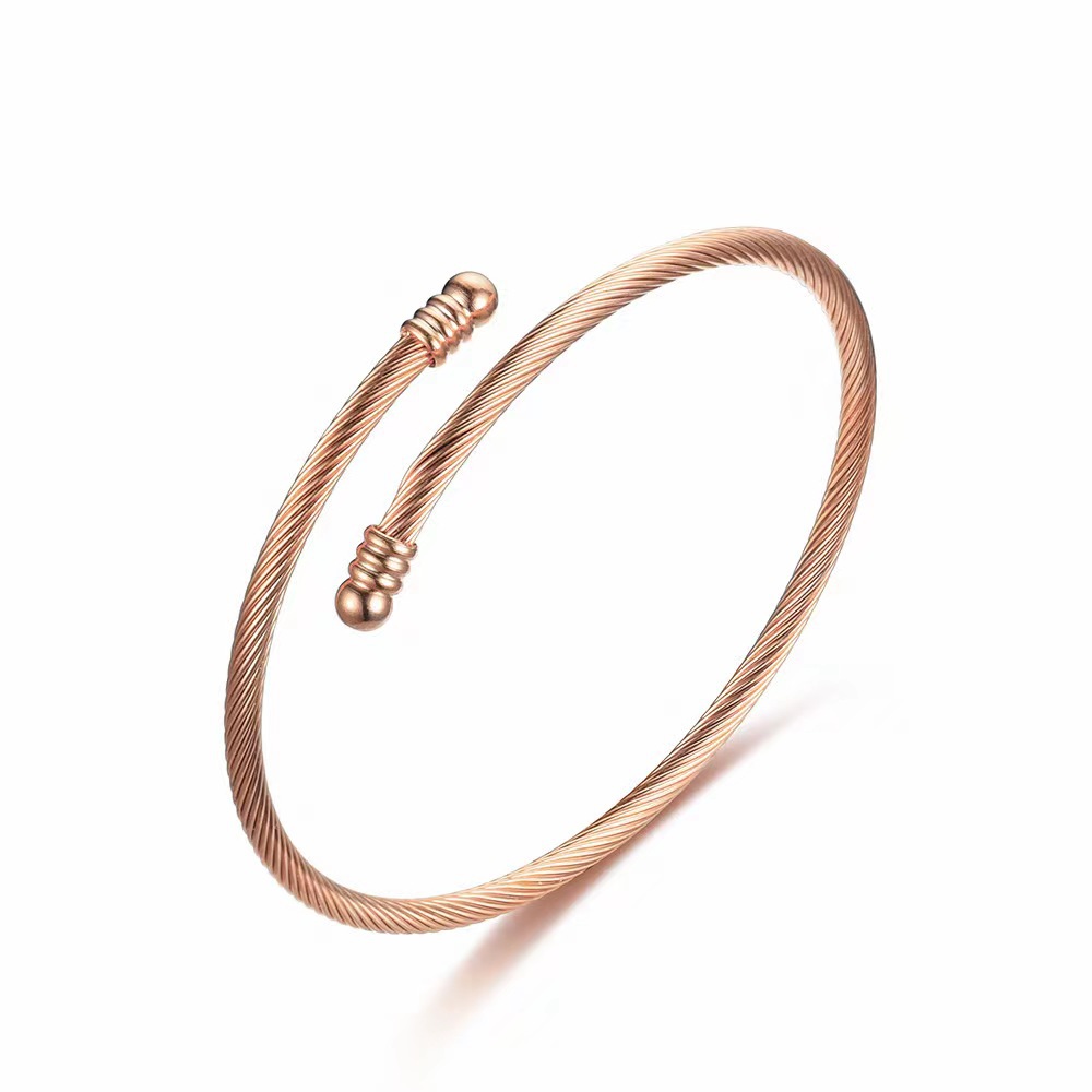 Yunjin transfronterizo Amazon nuevo anillo de acero de titanio ajustable personalidad europea y americana estilo coreano nicho anillo de pareja image 13
