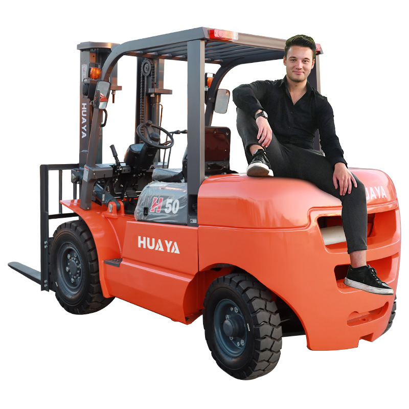 跨境专供柴油叉车2吨3吨4吨5吨10吨合力同配置座驾式搬运叉车工厂