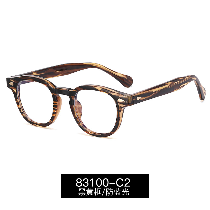 83100 nuevo marco de gafas TR90 anti-Luz Azul gafas lisas MARCO DE MODA pequeño marco puede ser equipado con marco de miopía en stock
