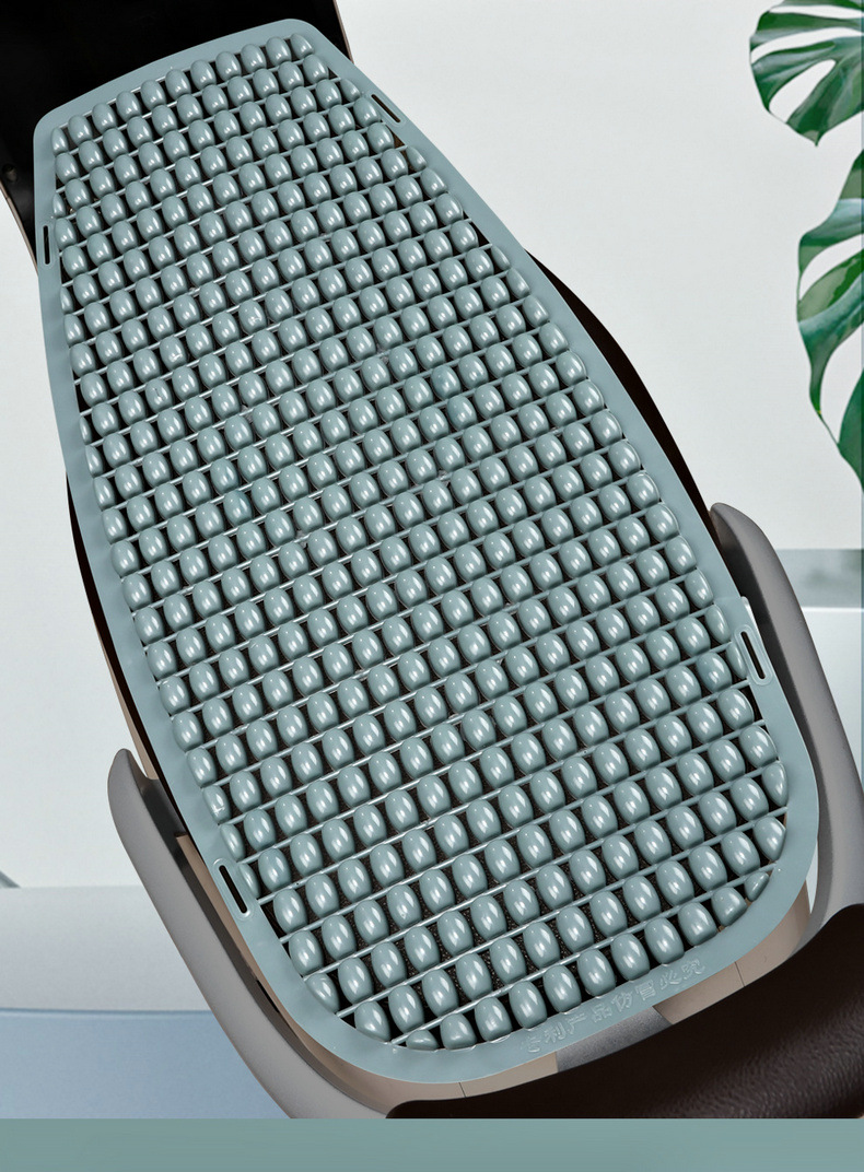 Electric Vehicle Motorcycle Seat Cushion Cover Summer Heat Insulation Pad Motorcycle Scooter Universal Shock-Absorbing Waterproof Sun Protection Seat Cushion