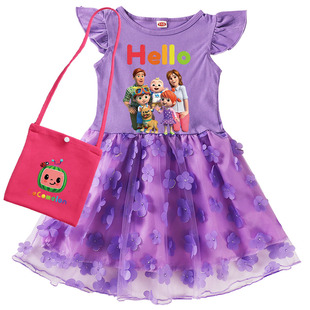 cocomelon���Q��ͨŮͯ�b�B��ȹ�� ���bȹ�� �羳һ�����l8621