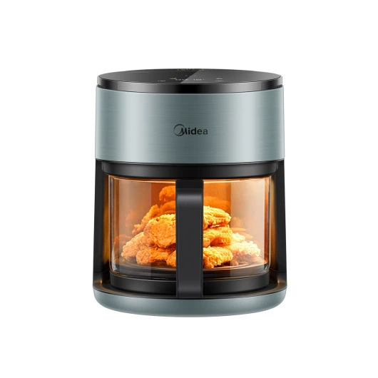 美的 Light and clean series air fryer visible window large capacity multi-function household electric fryer MF-KZS3503XM