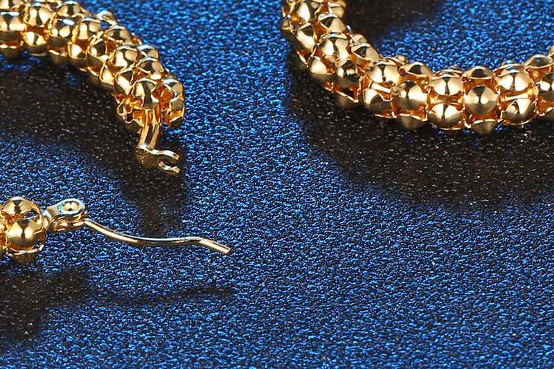 Vintage Style U Shape Titanium Steel Plating Earrings 1 Piece