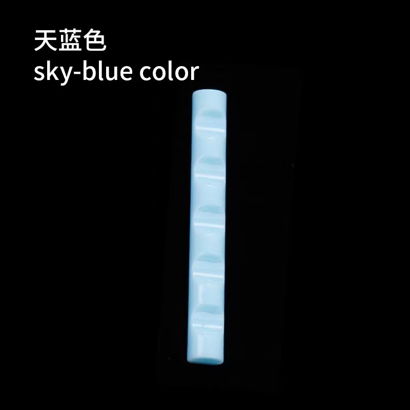 2020 nuevo sostenedor de la pluma del clavo japonés Barra de cristal transparente sostenedor de la pluma 5 rejilla selección directa de fábrica multi-color