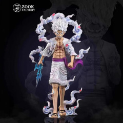 ワンピース太陽神五段歩行ニカルフィフルーツ覚醒スタンディングモデル箱入りフィギュア装飾品