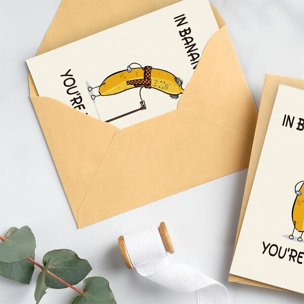 funny men's women's postcard